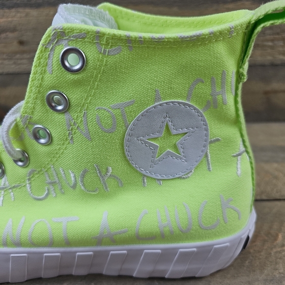 Converse Extra Bold UNT1TL 3D  Hi Top Men's Sneakers Volt NEW - Picture 3 of 13